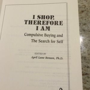 Book- I shop therefore I am compulsive buying