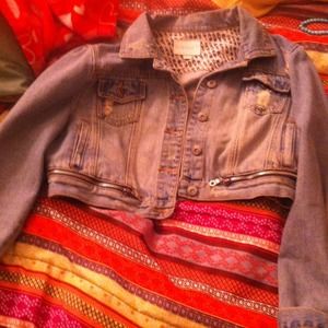 Blue jean jacket