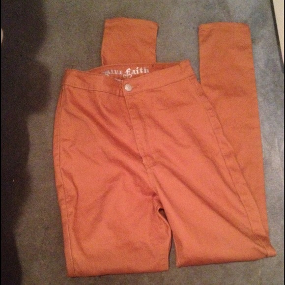 Blue Faith Pants - Highwaist pants