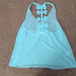 Bow Back Top