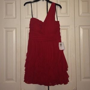 Short red homecoming/prom dress!