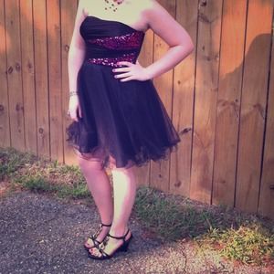 The perfect short black dress!