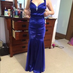 Royal blue Prom dress