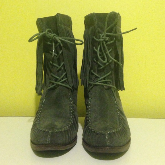 Jeffrey Campbell Fringe Boots