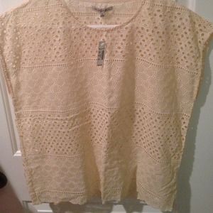 Madewell cutout top