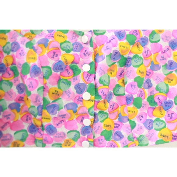 Etsy candy conversation heart crop top - Picture 2 of 4