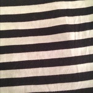 Green/black stripe lulu tunic shirt