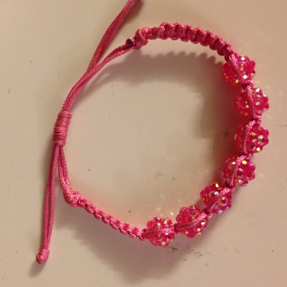 New pink crystal bracelet - Picture 1 of 1
