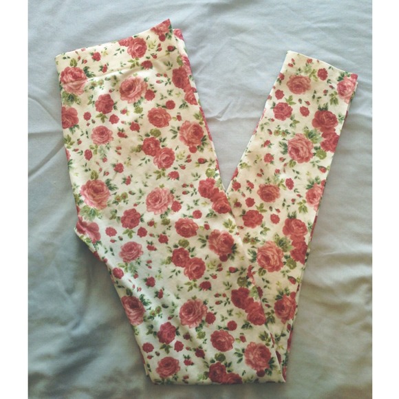 Floral Leggings NWOT