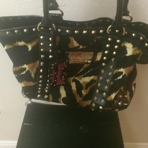 Betsey Johnson Leopard handbag - Picture 2 of 4