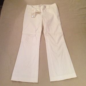 AT white dress petite pants