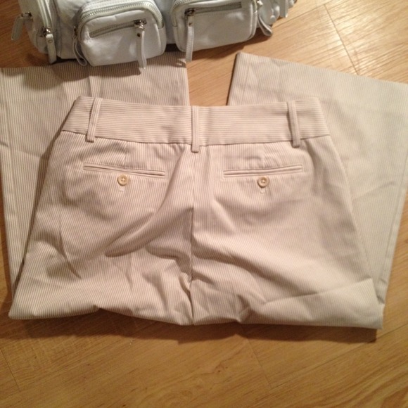 🏁DONATED🏁 {Express} Editor gaucho pinstripe pant - Picture 3 of 4