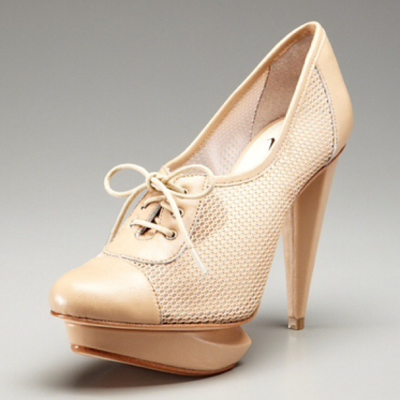Velvet Angels Sky Lab Lace-Up Pump