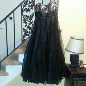 Prom or special occasion dress with sequin