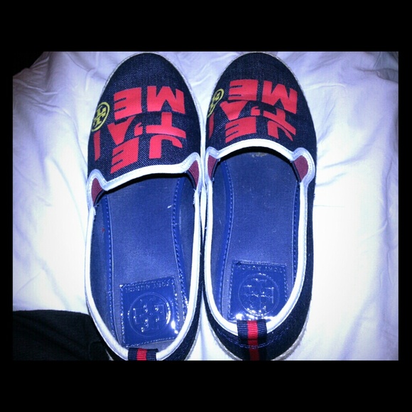 Tory Burch authentic Je T'ai Me slip ons.