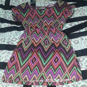 Aztec Print Dress