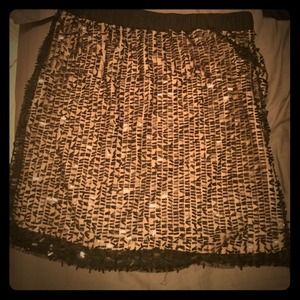 Sequin skirt
