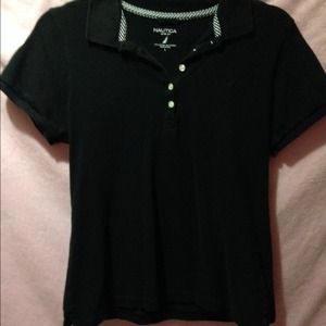 Nautica Black Polo!