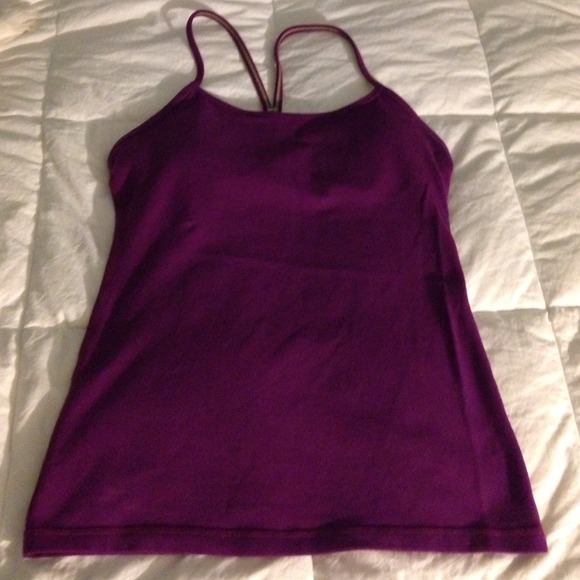 ❌Sold❌ Lululemon Plum Power Y Tank