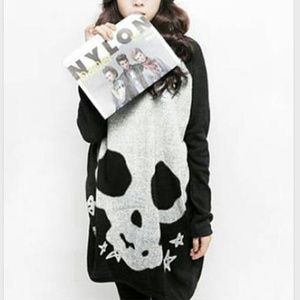 Punk Skull tunic shirt