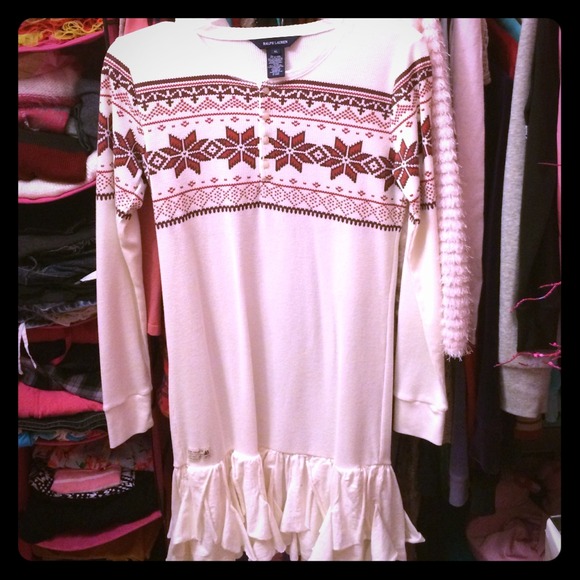 Reduced Ralph Lauren NWOT long sleeve dress