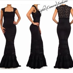 Sold Out❌Stunning mermaid black dress!