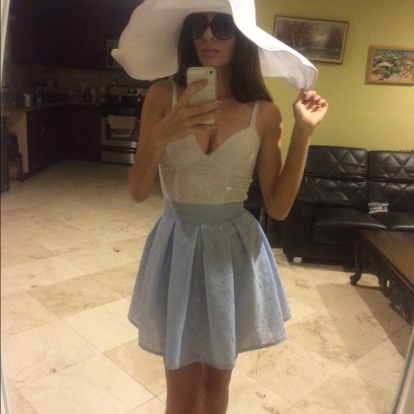 Beautiful blue/purple bubble skirt - Picture 2 of 4