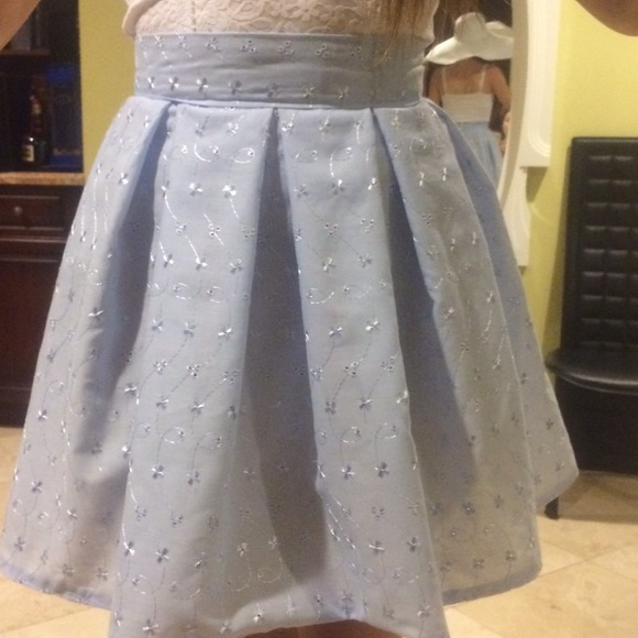 Beautiful blue/purple bubble skirt - Picture 4 of 4