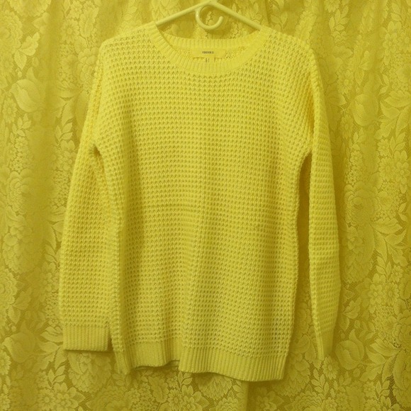 OVERSIZED CREAM WAFFLE SWEATER