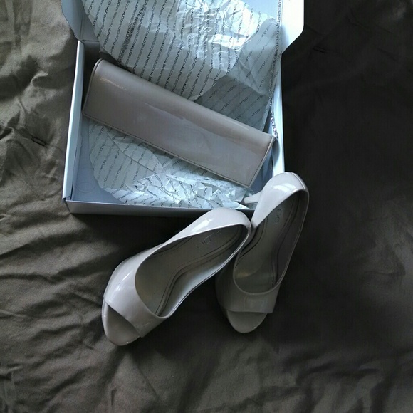 Aldo Shoe's and Clutch/Handbag