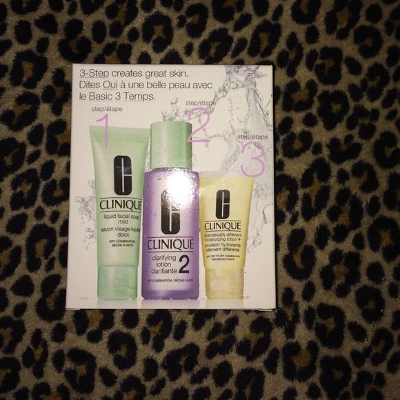 Clinique 3-step to great skin