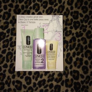 Clinique 3-step to great skin