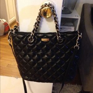 Kate spade Gold Coast black tote