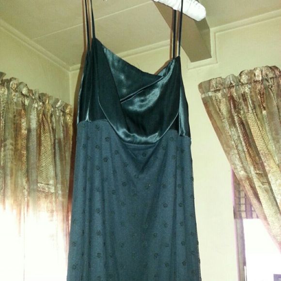 Large long black dress bought at Macy's