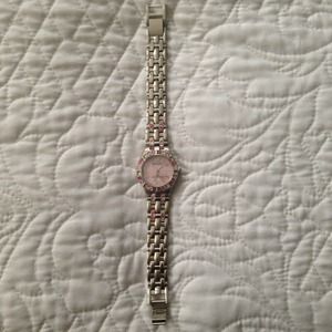Pink diamond watch