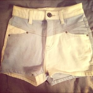 Urban Outfitters multi color high waisted shorts