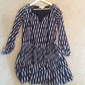 Michael Kors Navy and white dress