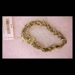 Banana republic silver link bracelet