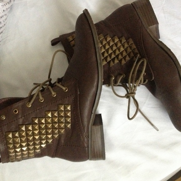 Studded boots!