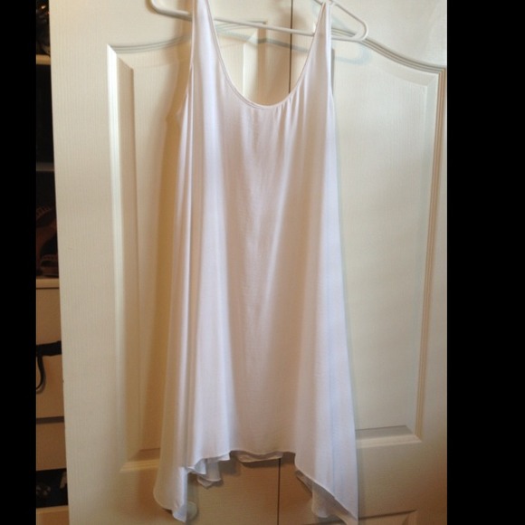 BCBG MAXAZRIA white dress!
