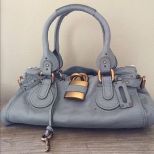 Chloe Paddington Blue Jeans Moyen