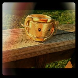 Michael Kors up cycled buckle bracelet