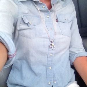 Levi's chambray shirt