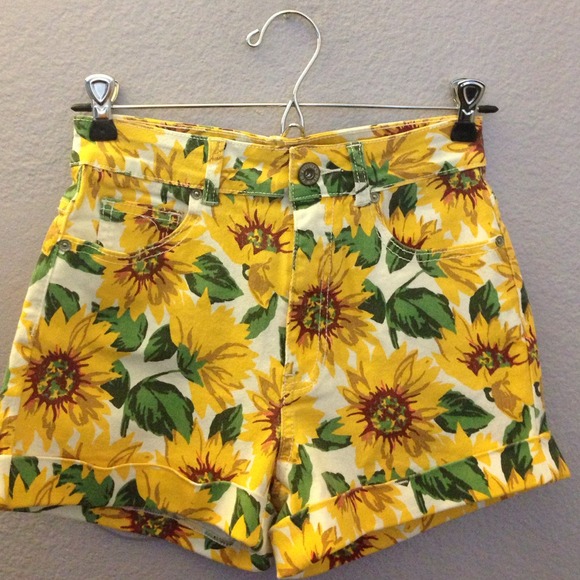 Sunflower high waisted shorts