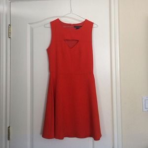 French Connection Orange Dress