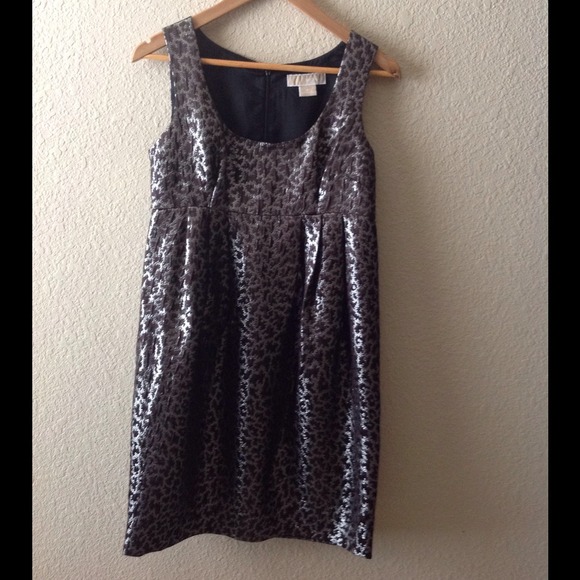 Michael Kors Dresses & Skirts - 💥FINAL PRICE💥Michael Kors, shiny leopard print