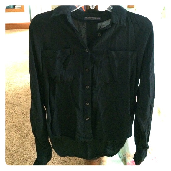 Brandy Melville Black Koey Top**TRADING**