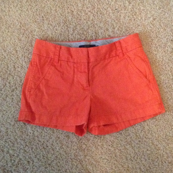 J.crew orange 3" chinos 00