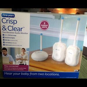 The First Years 2-Receiver Audio Monitor