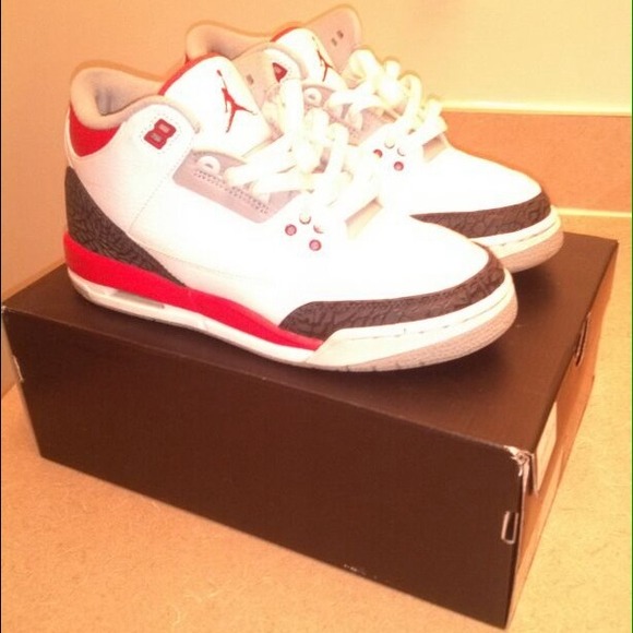 Fire red 3's